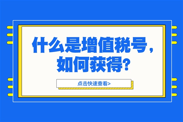 什么是增值税号，如何获得？