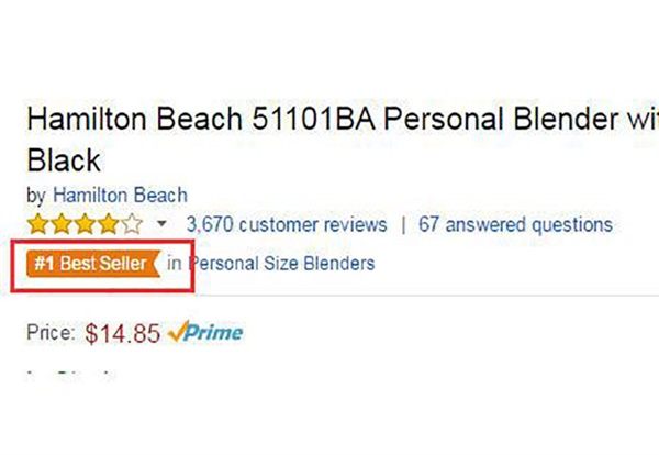 Amazon Best sellers Rank