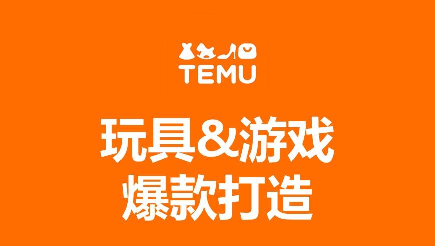 TEMU玩具&游戏 爆款打造