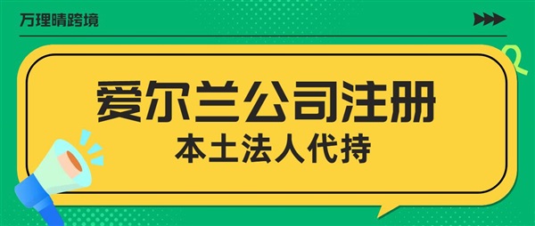 爱尔兰12.5%税率真相！注册爱尔兰公司本土法人代持