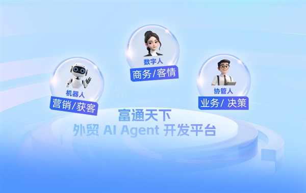 富通天下開創(chuàng)性推出外貿(mào)垂直領(lǐng)域AI Agent開發(fā)平臺