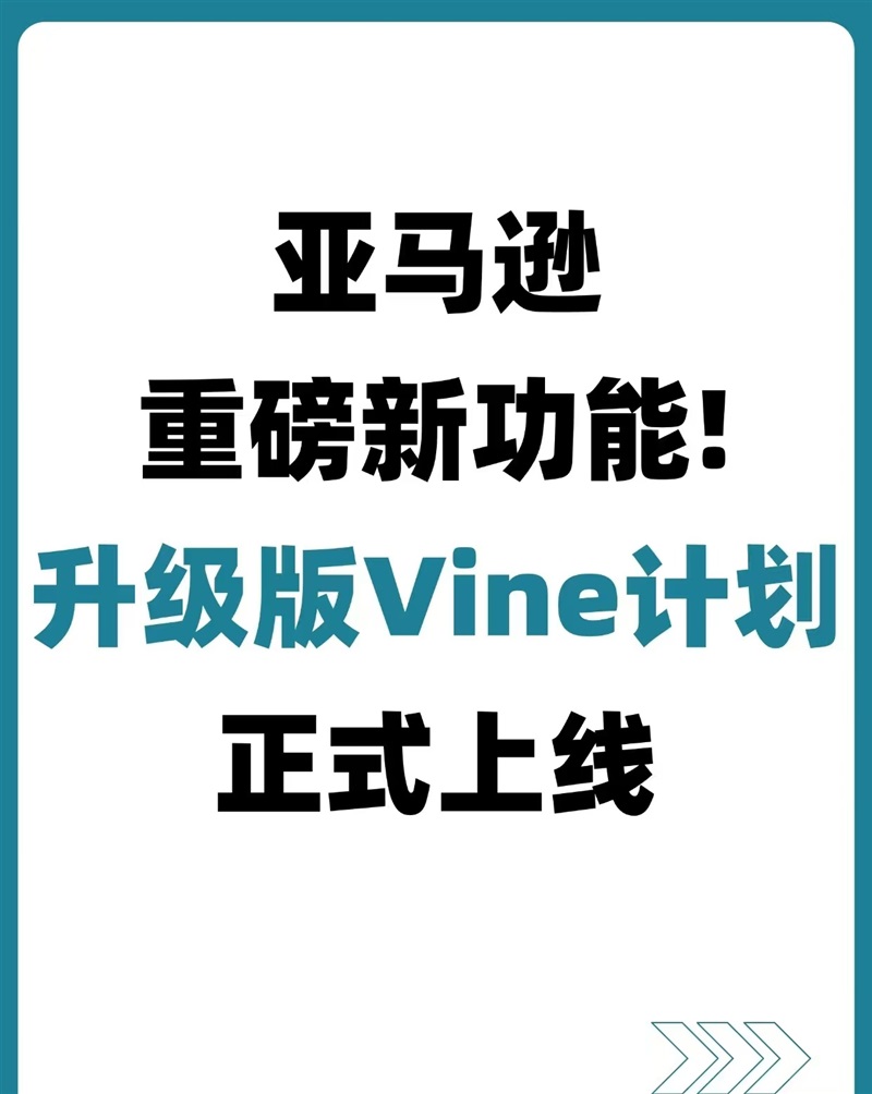 重磅！亚马逊Vine新功能震撼上线！