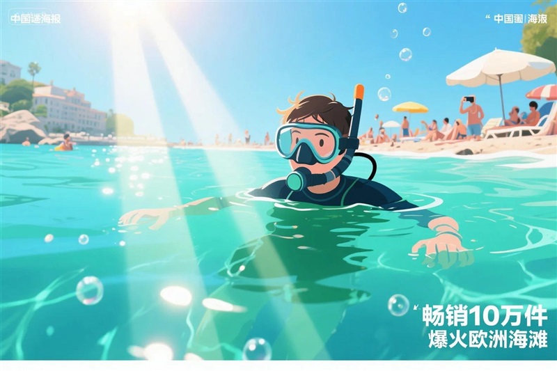 潜水面罩火遍欧洲海滩，这位95后深圳创业者靠一款爆品，3个月卖出10万单！