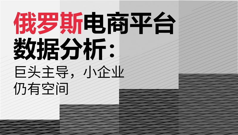 俄罗斯电商：巨头主导，小企业仍有空间